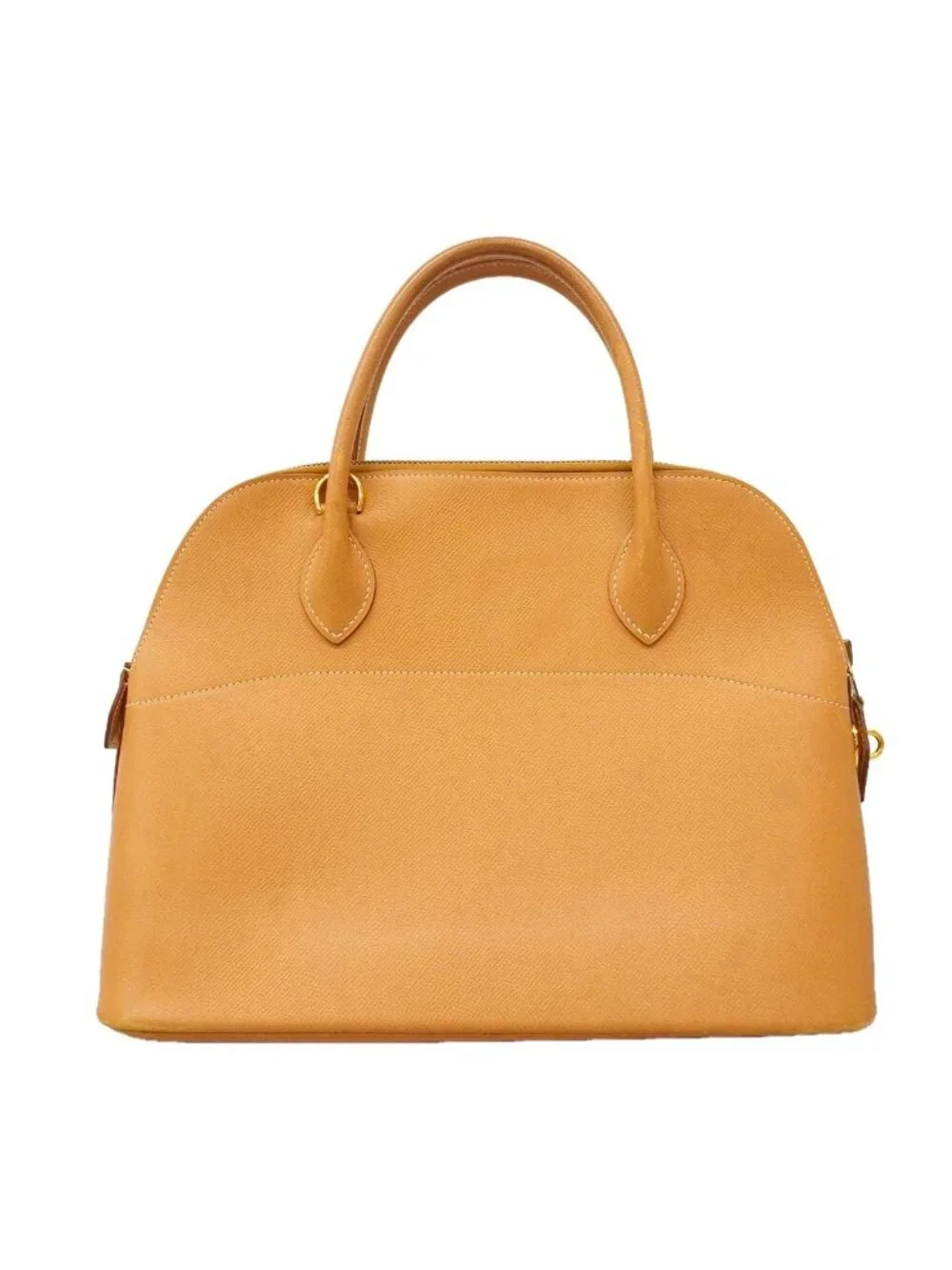 Hermes Handbag Bolide 31 Courchevel Natural Sable Gold 2-Way Bag